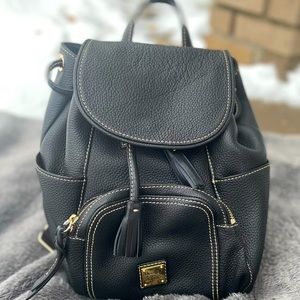Dooney And Bourke Pebble Leather Murphy Backpack